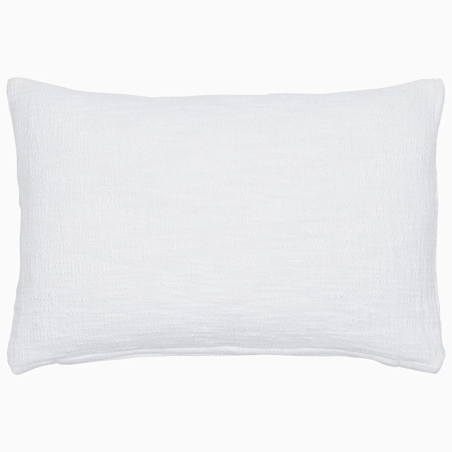 John Robshaw Woven White Kidney Pillow-John Robshaw-Thistle Hill