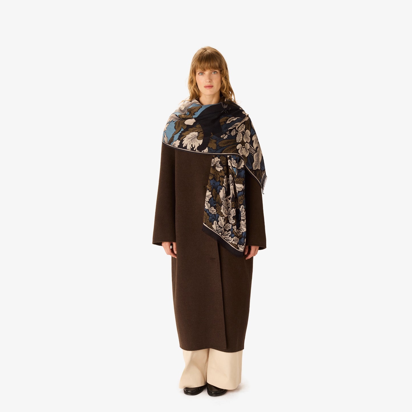 Inoui Editions Scarf 55 Panthere Denim-Inoui Editions-Thistle Hill