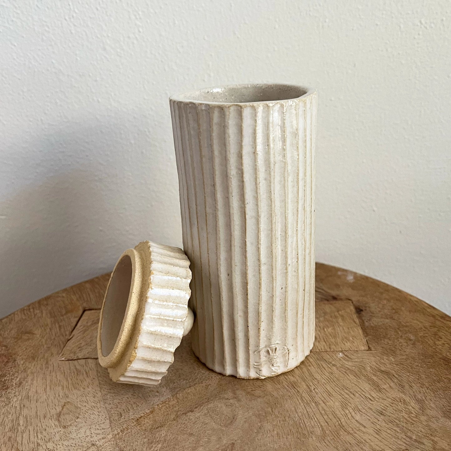 Salto Ribbed Container Tall & Skinny-Thistle Hill-Thistle Hill