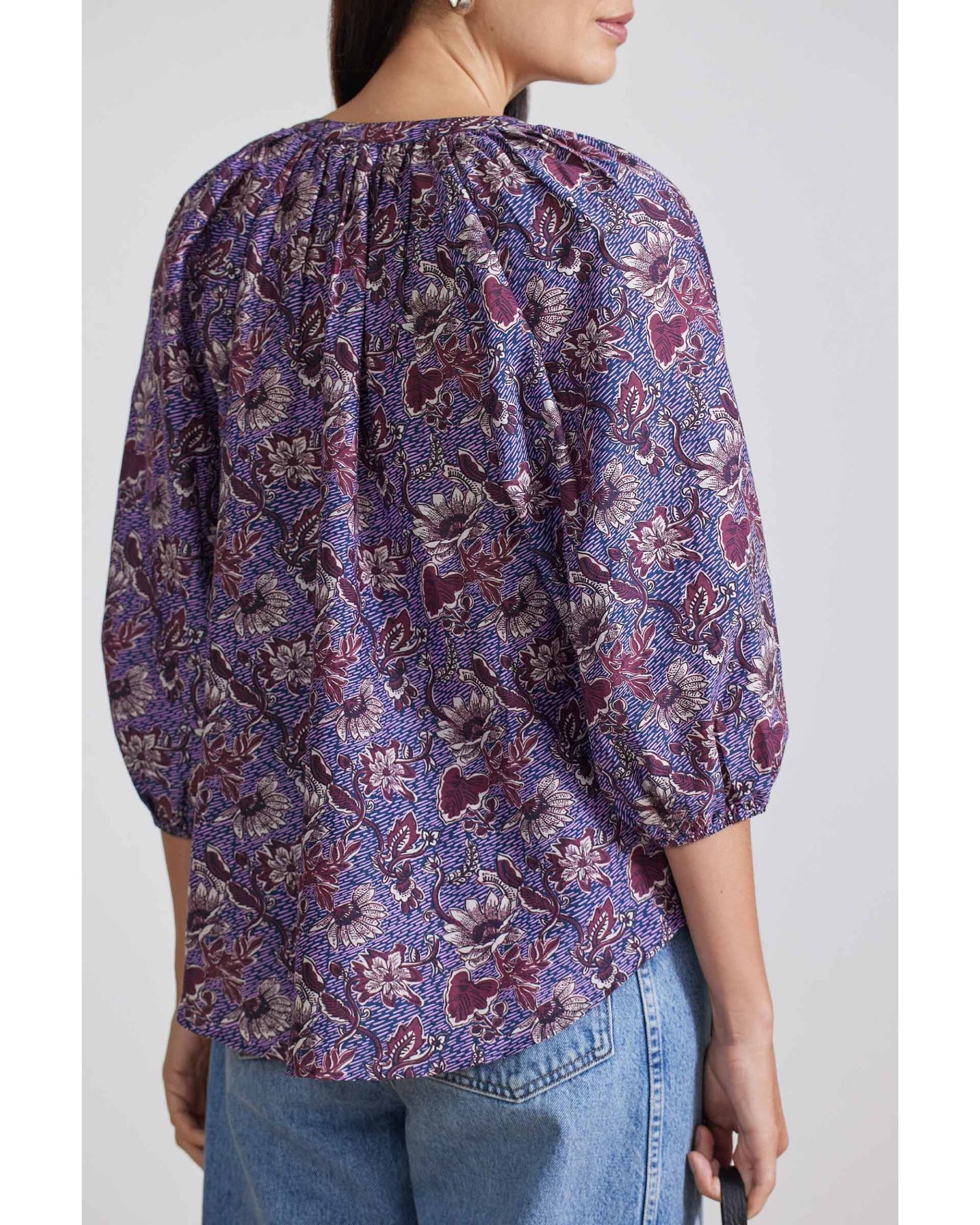 Apiece Apart Mitte Top Dutch Floral