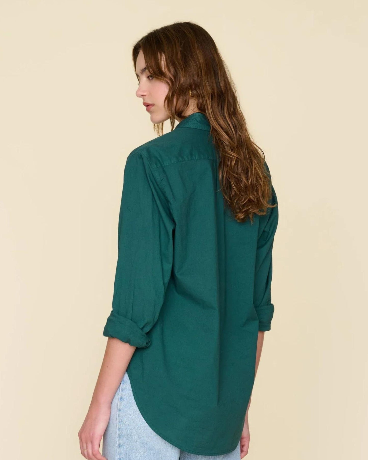 Xirena Beau Shirt Dark Forest