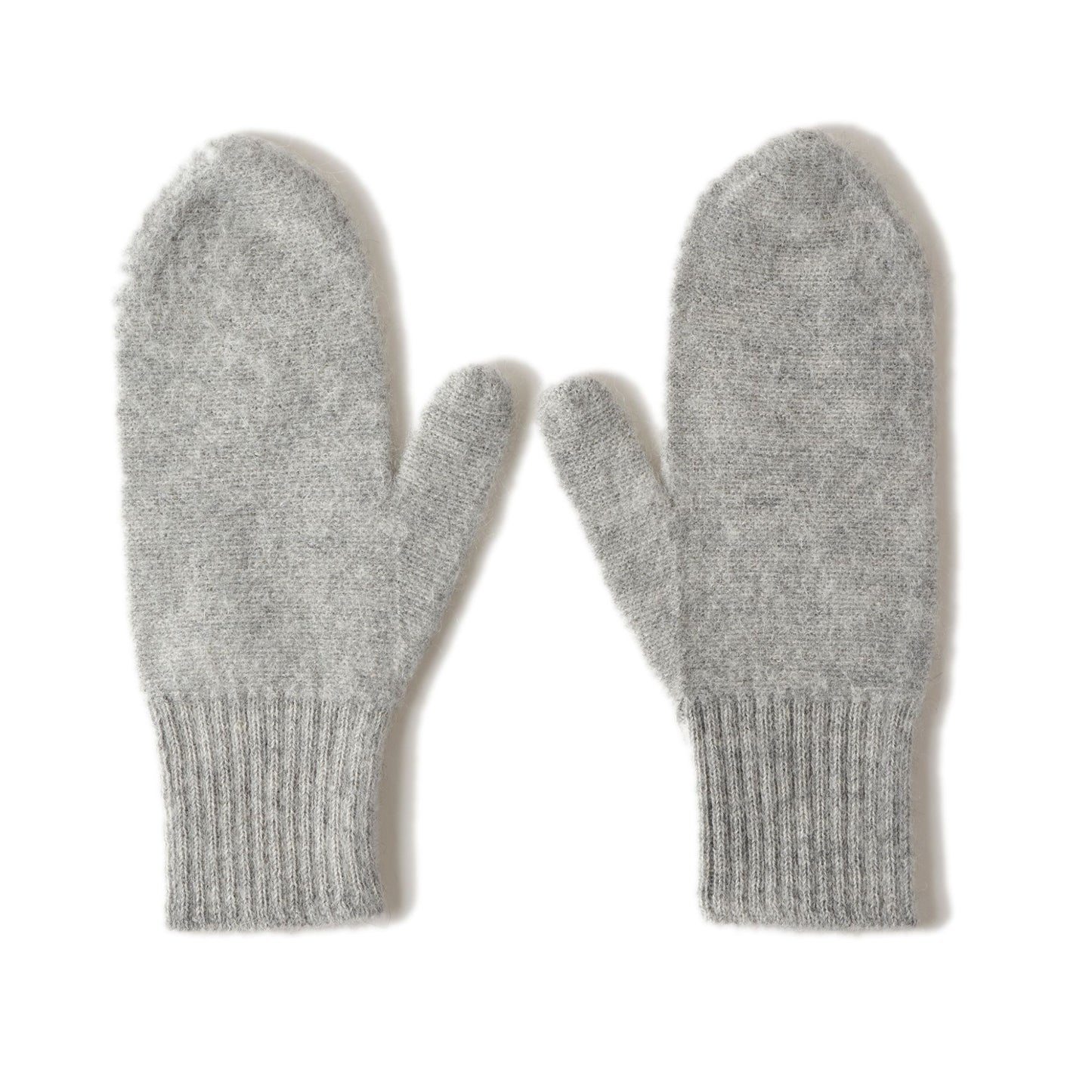 Meg Cohen Alpaca Mittens Silver