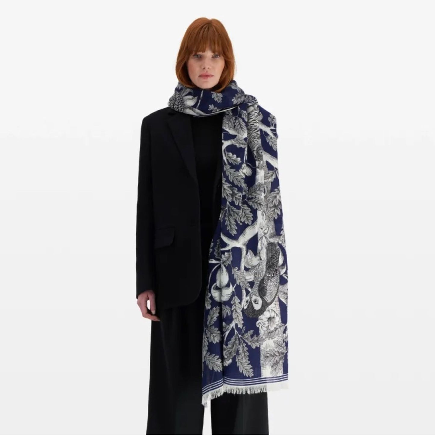 Inoui Editions Scarf 100 Archimede Navy