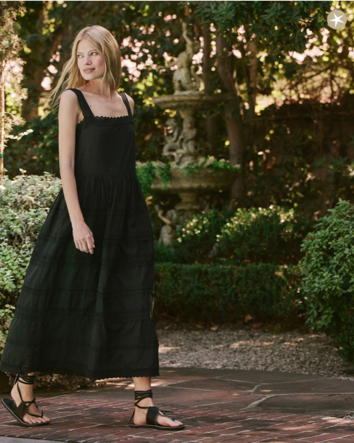 The Great Reverie Dress Black