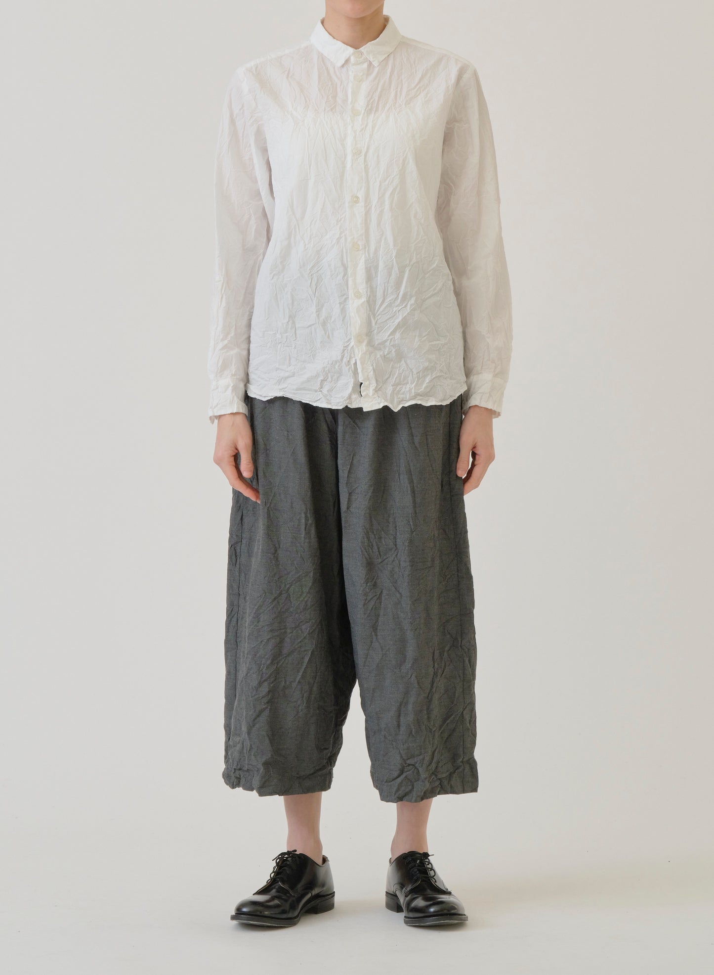 Pas de Calais Cotton Typewriter Blouse White-Pas De Calais-Thistle Hill