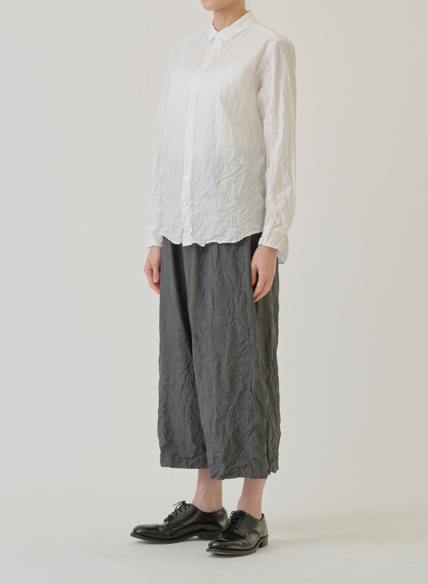 Pas de Calais Cotton Typewriter Blouse White-Pas De Calais-Thistle Hill