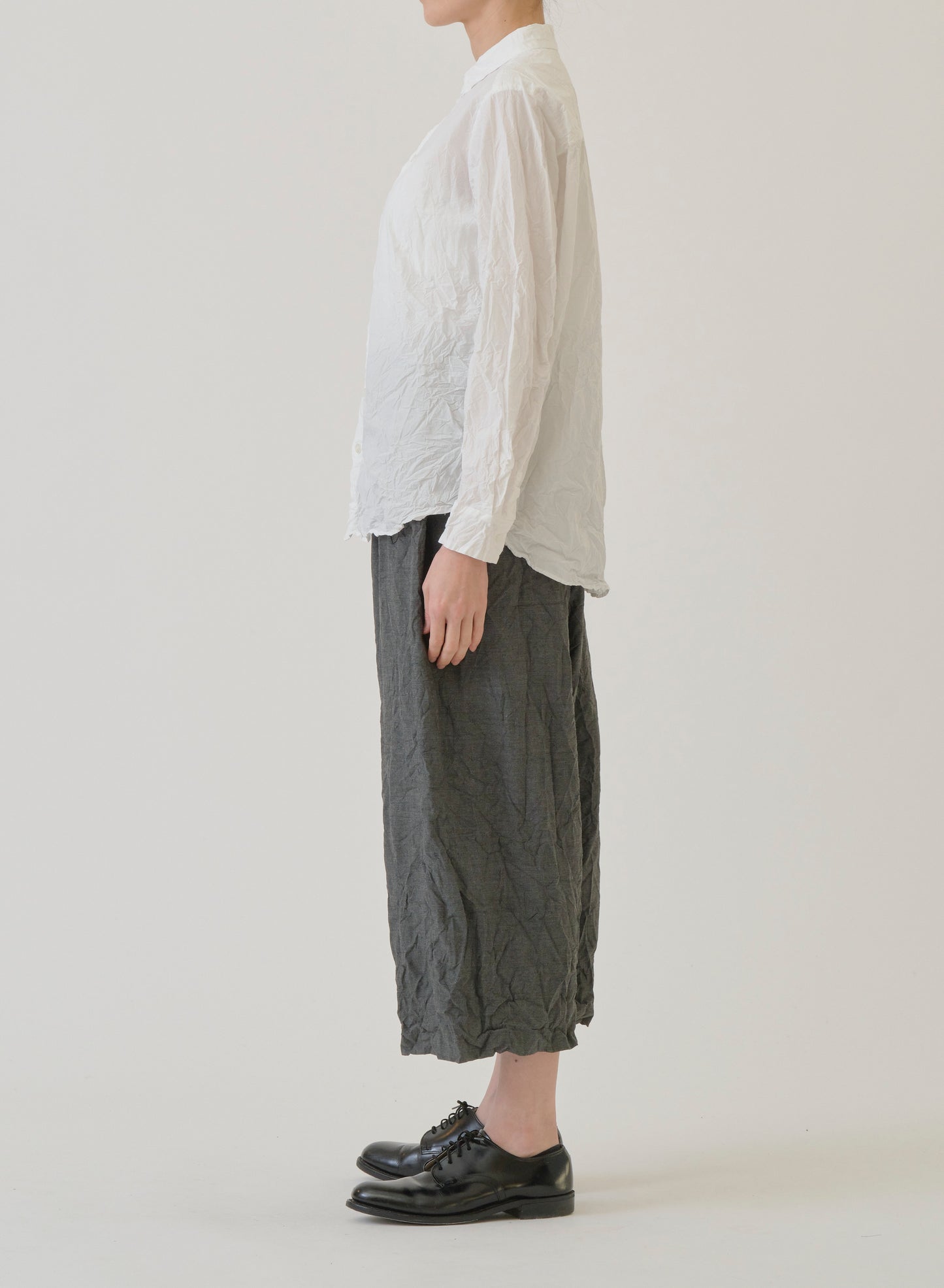 Pas de Calais Cotton Typewriter Blouse White-Pas De Calais-Thistle Hill