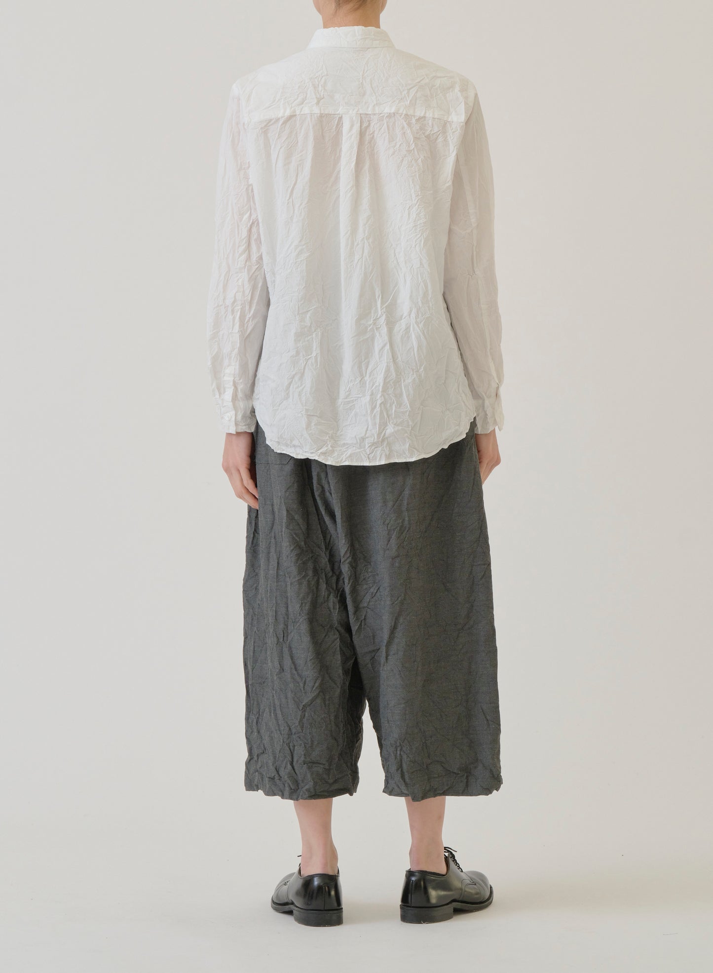Pas de Calais Cotton Typewriter Blouse White-Pas De Calais-Thistle Hill