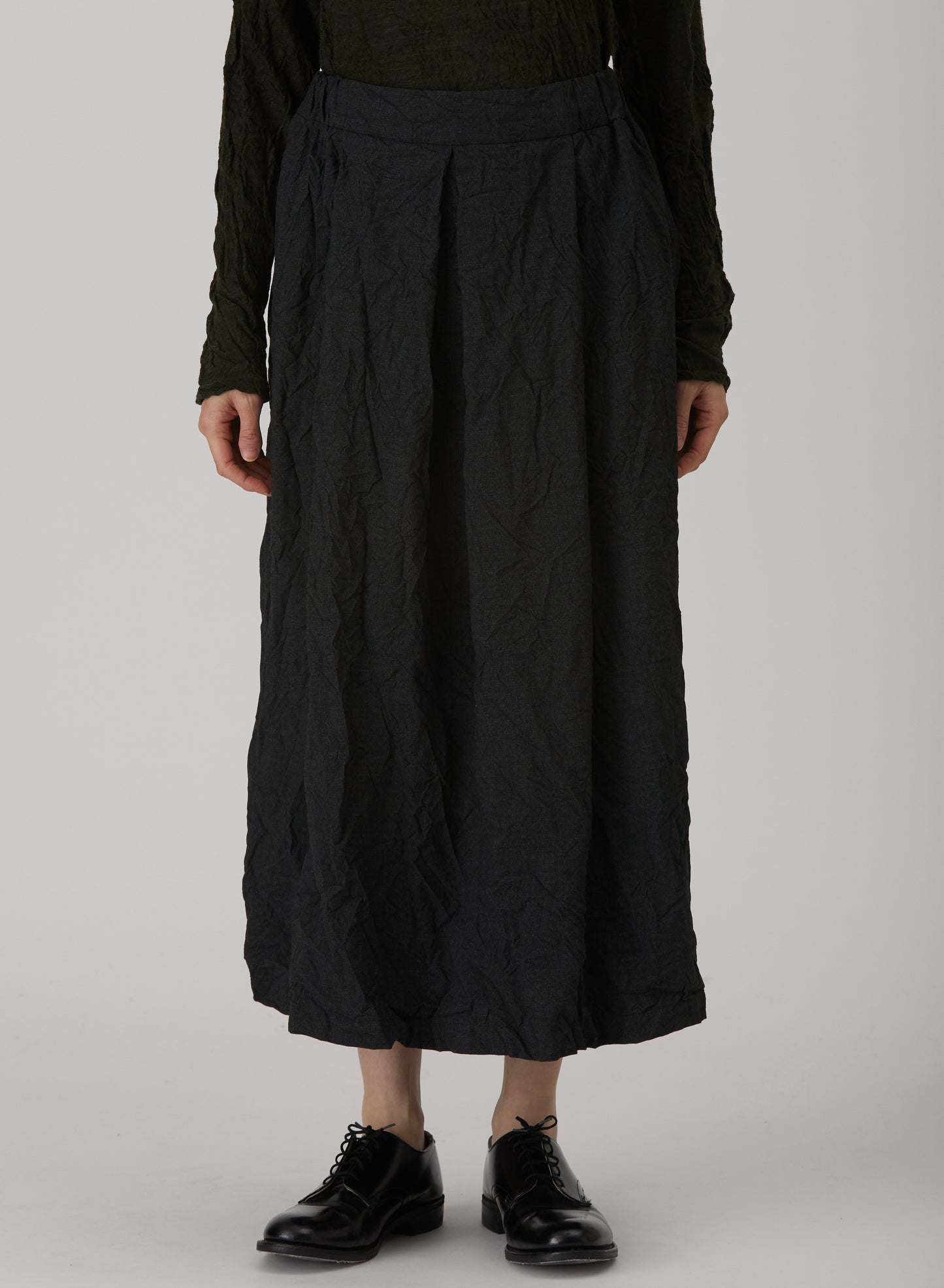 Pas De Calais Pinhead Skirt Charcoal-Pas De Calais-Thistle Hill