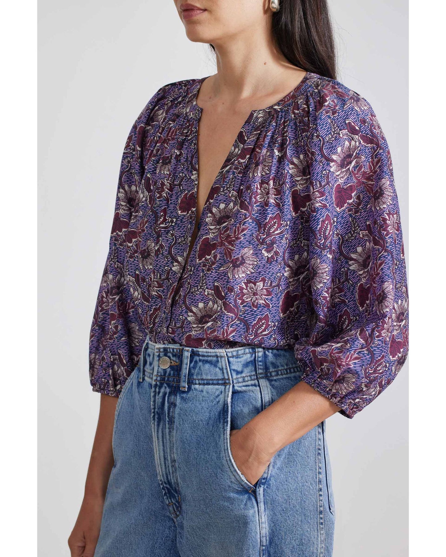 Apiece Apart Mitte Top Dutch Floral