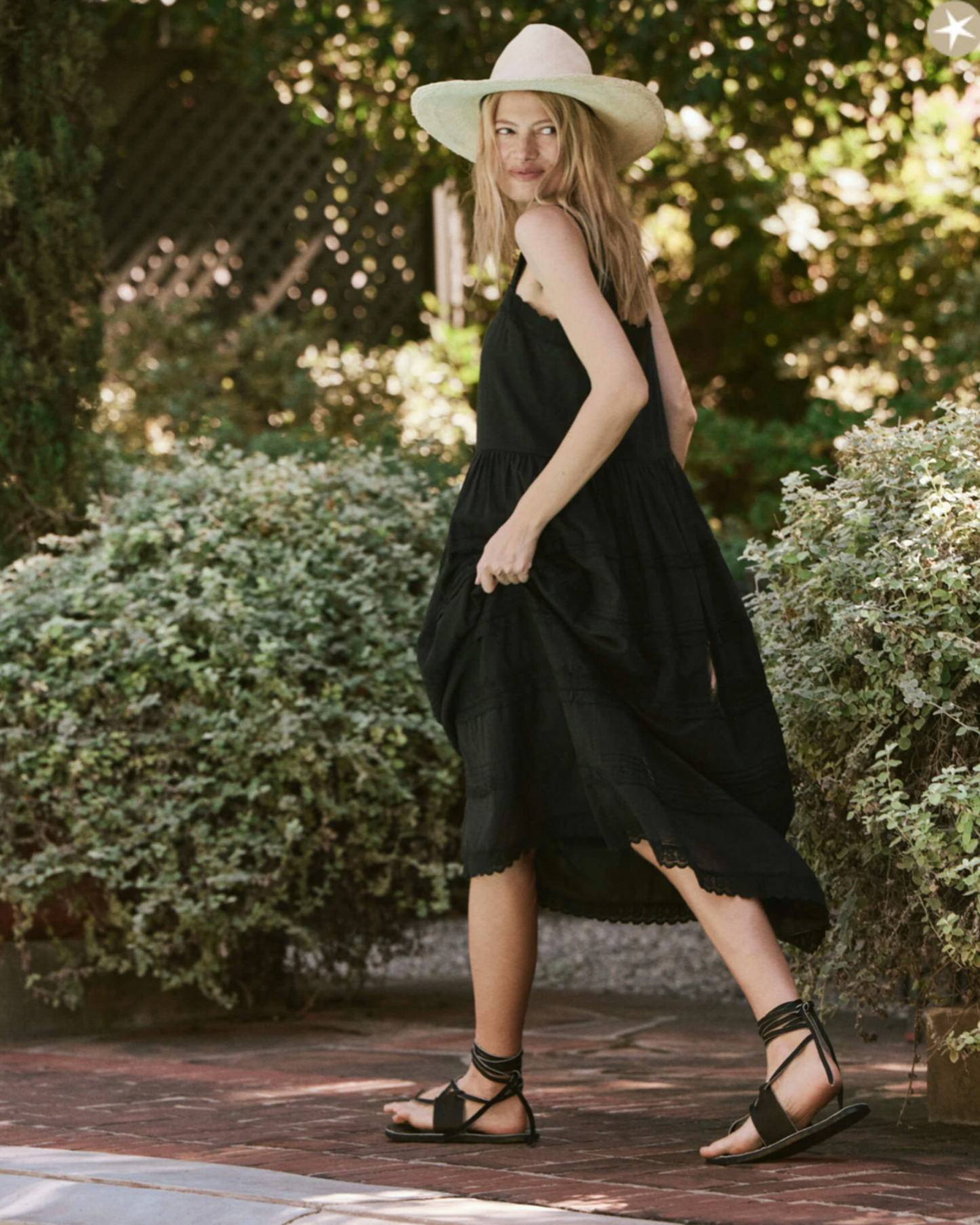 The Great Reverie Dress Black