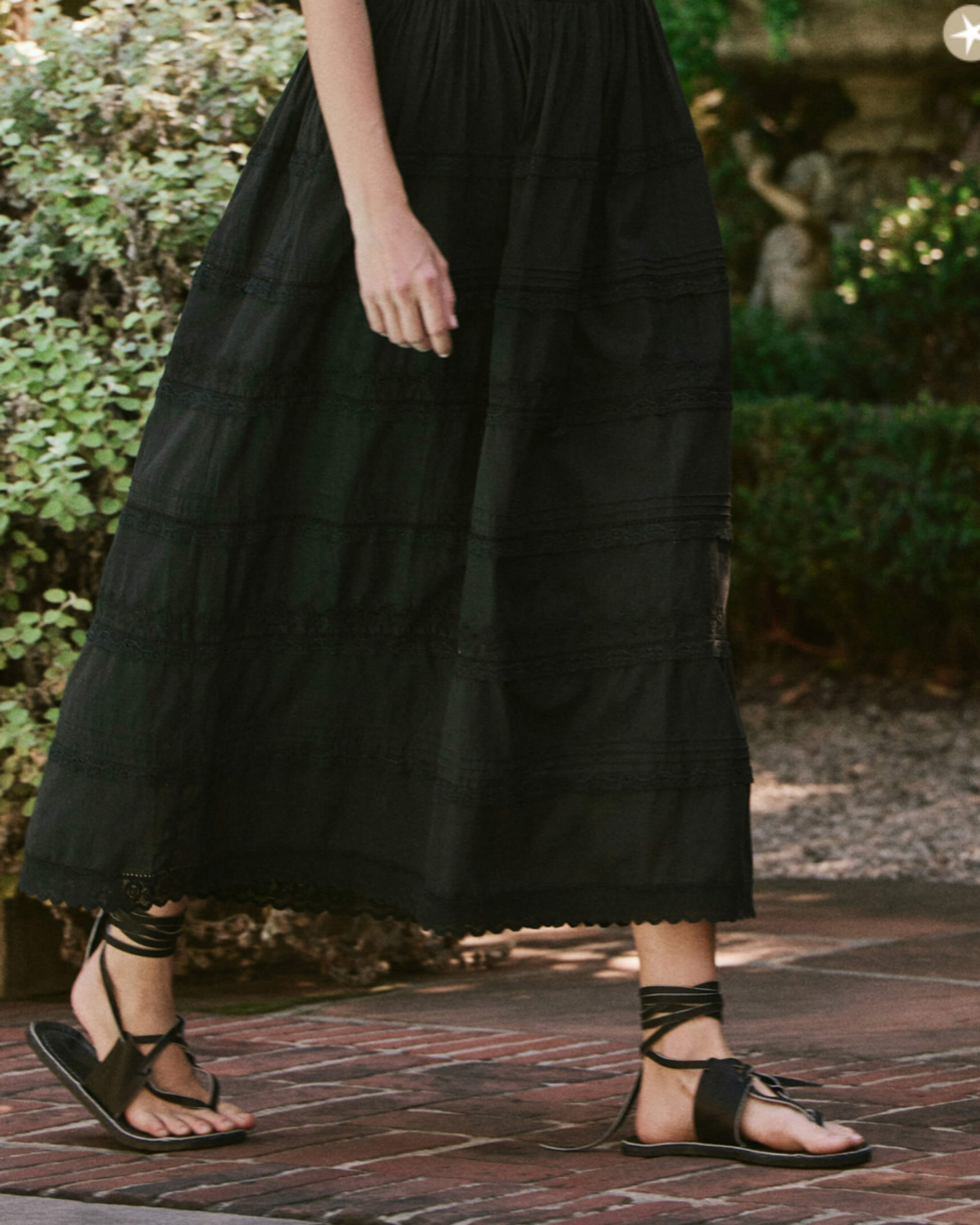 The Great Reverie Dress Black