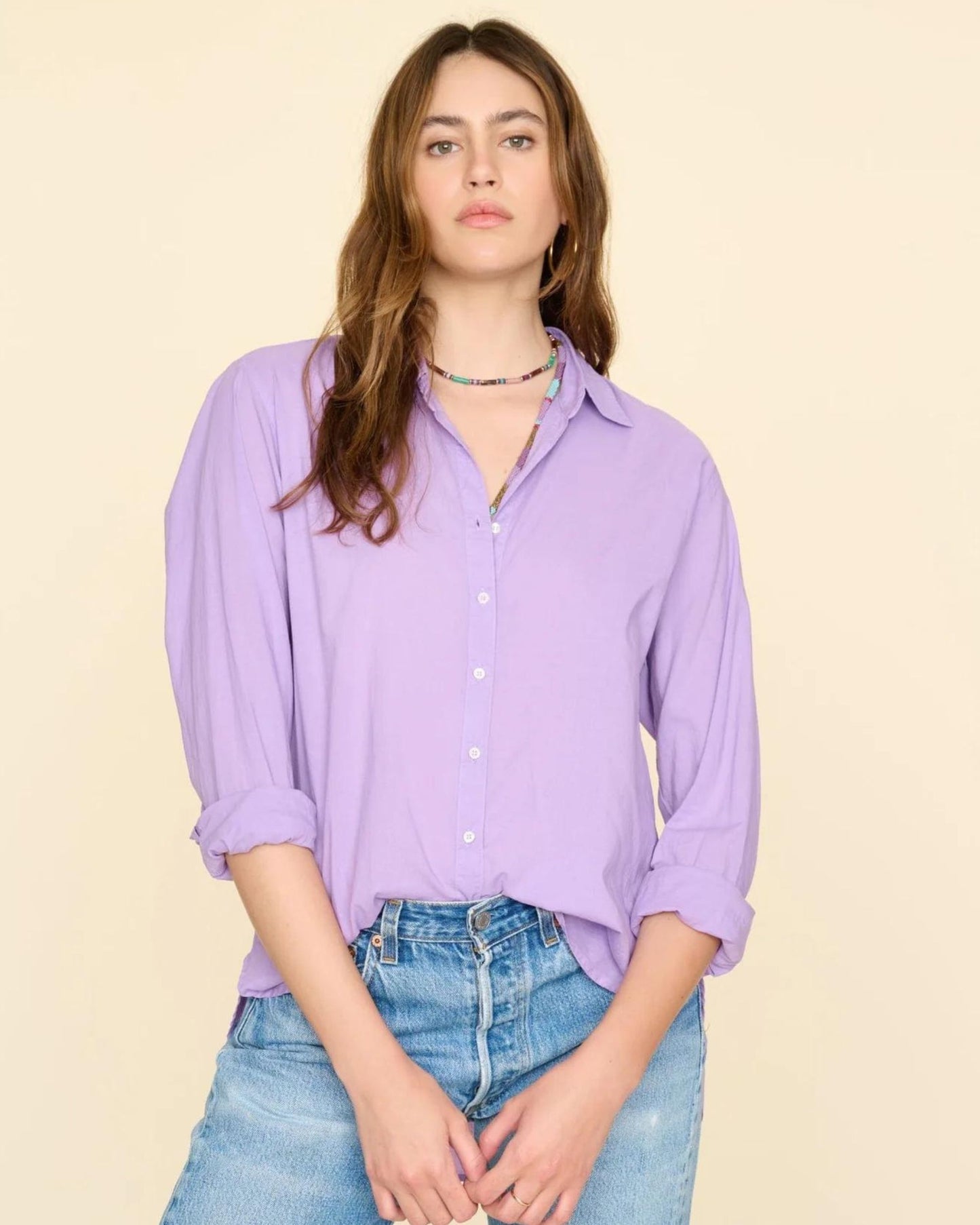 Xirena Beau Shirt Light Wisteria