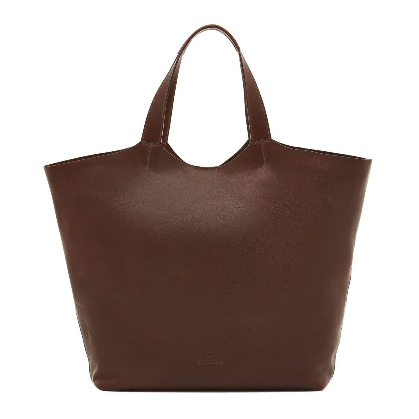 Il Bisonte Le Laudi Tote Bag in Vintage Leather Coffee-Il Bisonte-Thistle Hill