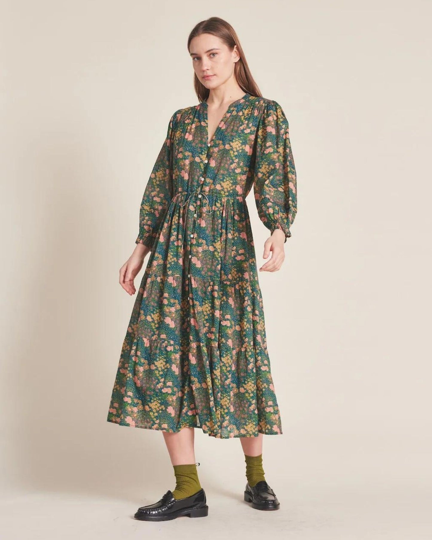 Trovata Sylvie Dress Woodbine Cluster
