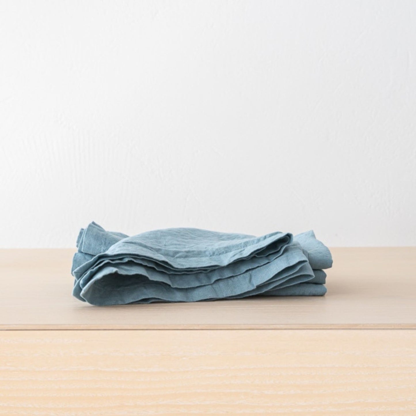 Stonewashed Linen Napkins Stone Blue-Thistle Hill-Thistle Hill