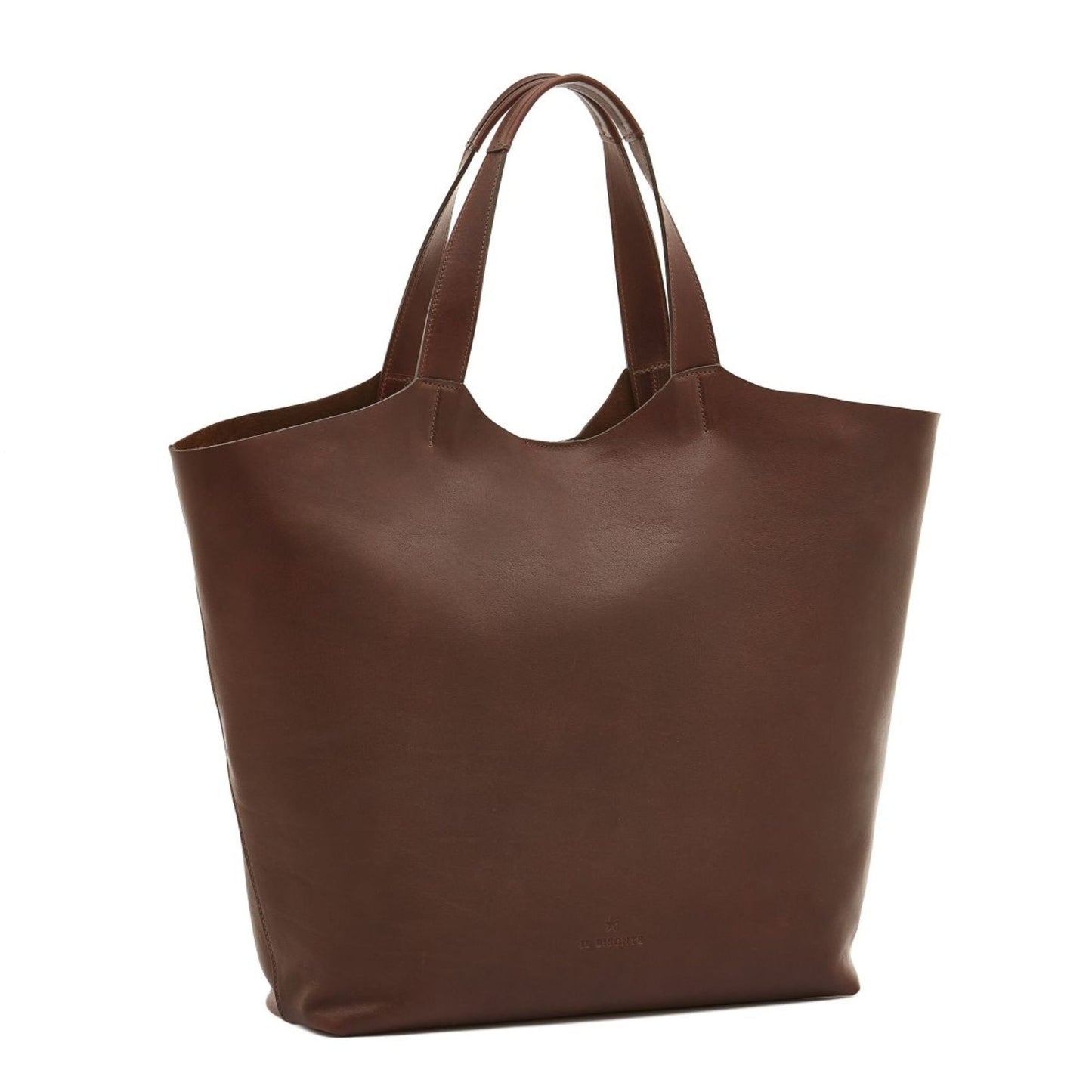 Il Bisonte Le Laudi Tote Bag in Vintage Leather Coffee-Il Bisonte-Thistle Hill