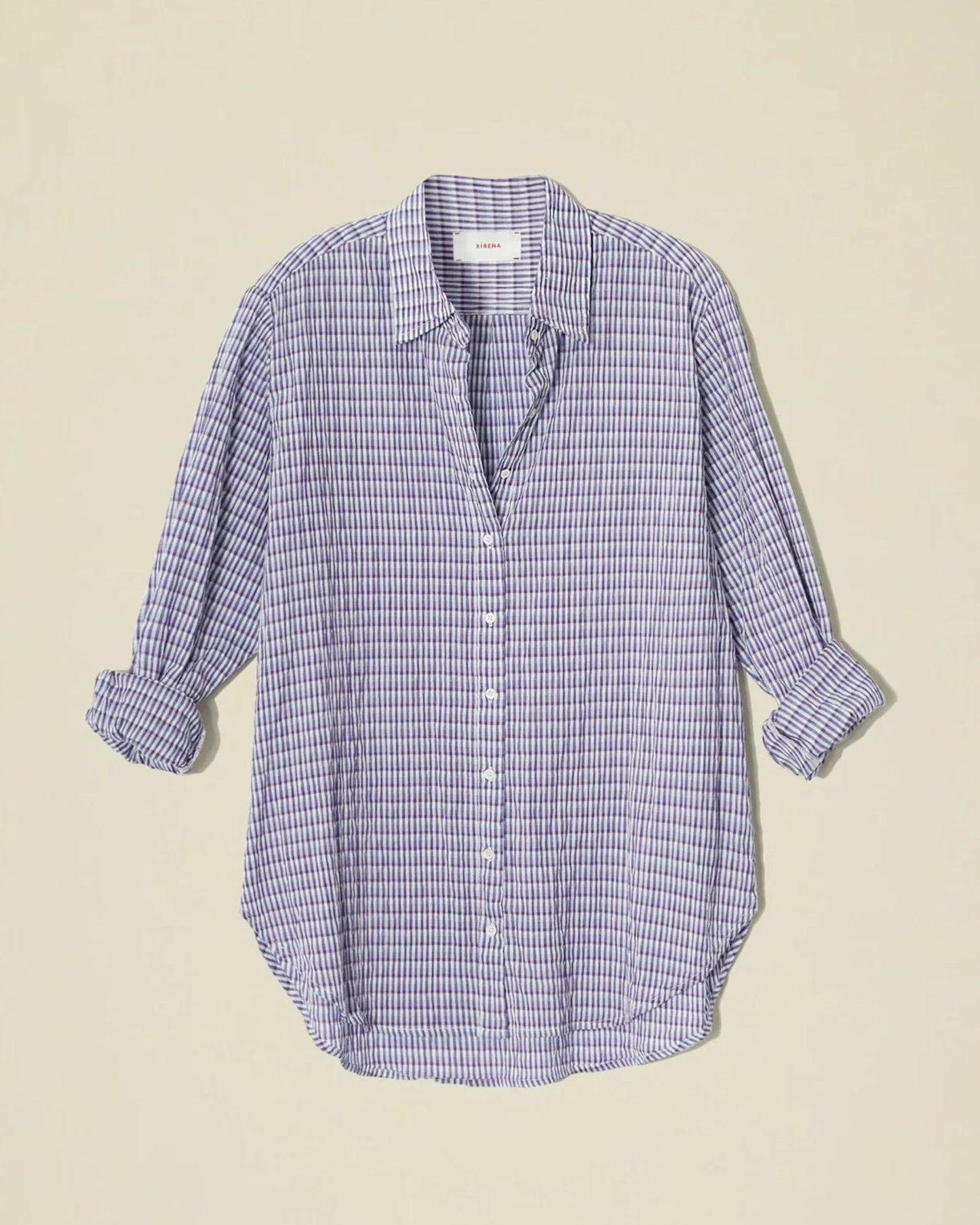 Xirena Beau Shirt Indigo-Go