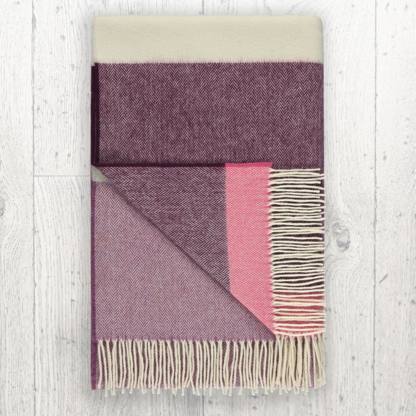 Twig Lambswool Throw-Twig-Thistle Hill