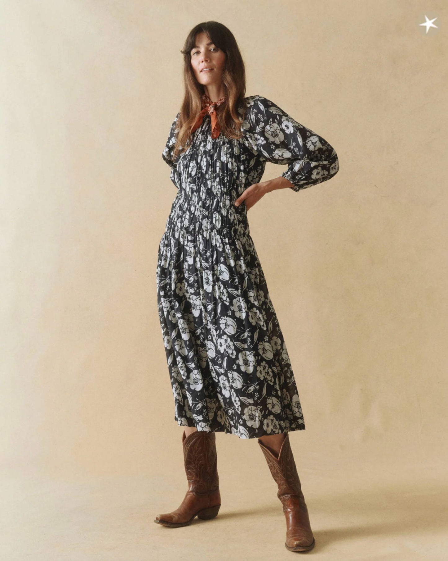 The Great Cobblestone Dress Navy Whisper
