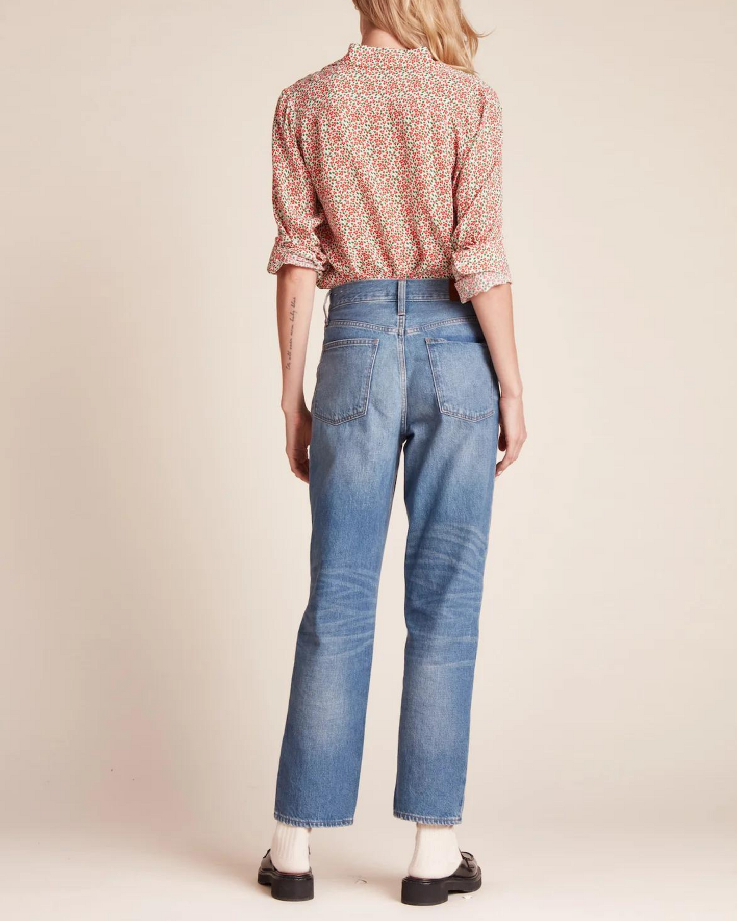 Trovata Jacquelin Shirt Carmine Ditsy
