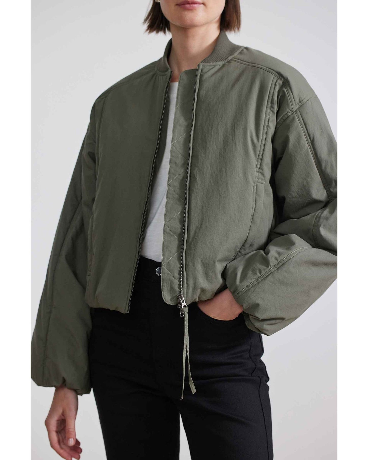 Apiece Apart Esteria Bomber Olive