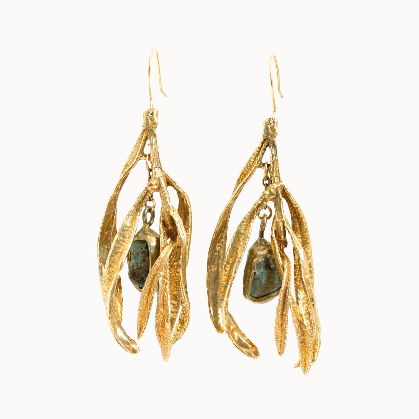 Emilie Shapiro Seaweed Earrings-Emilie Shapiro-Thistle Hill