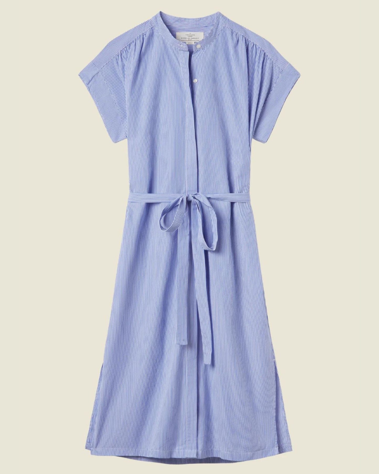 Trovata Classic Astrid Easy Dress Blue & White Stripe