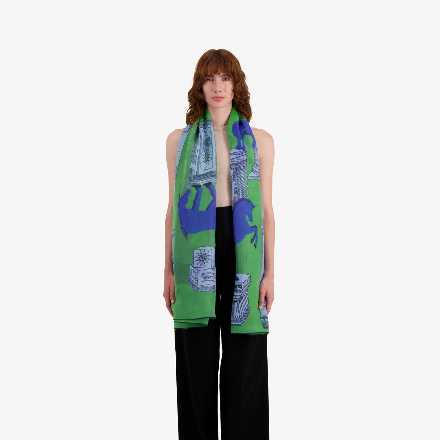 Inoui Editions Scarf 100 Totem Green