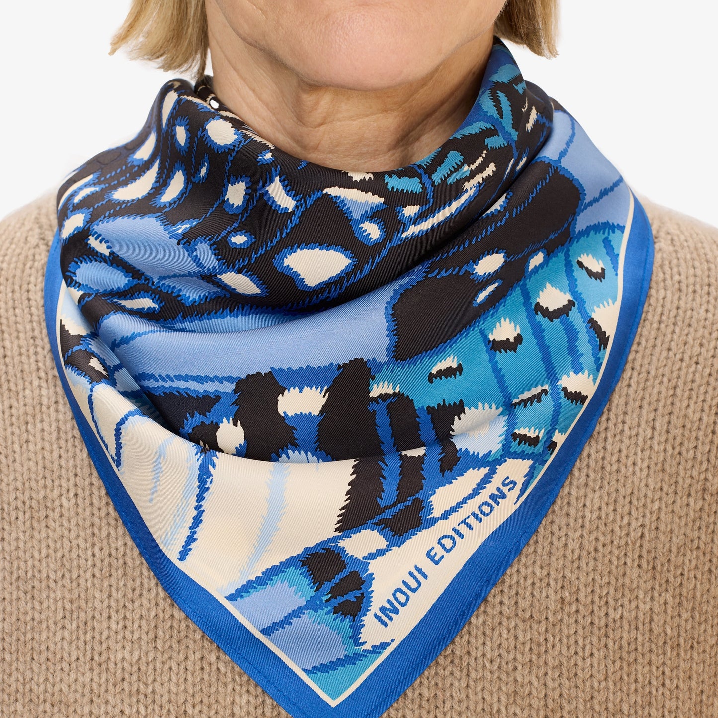 Inoui Editions Square 65 Papillons Blue-Inoui Editions-Thistle Hill