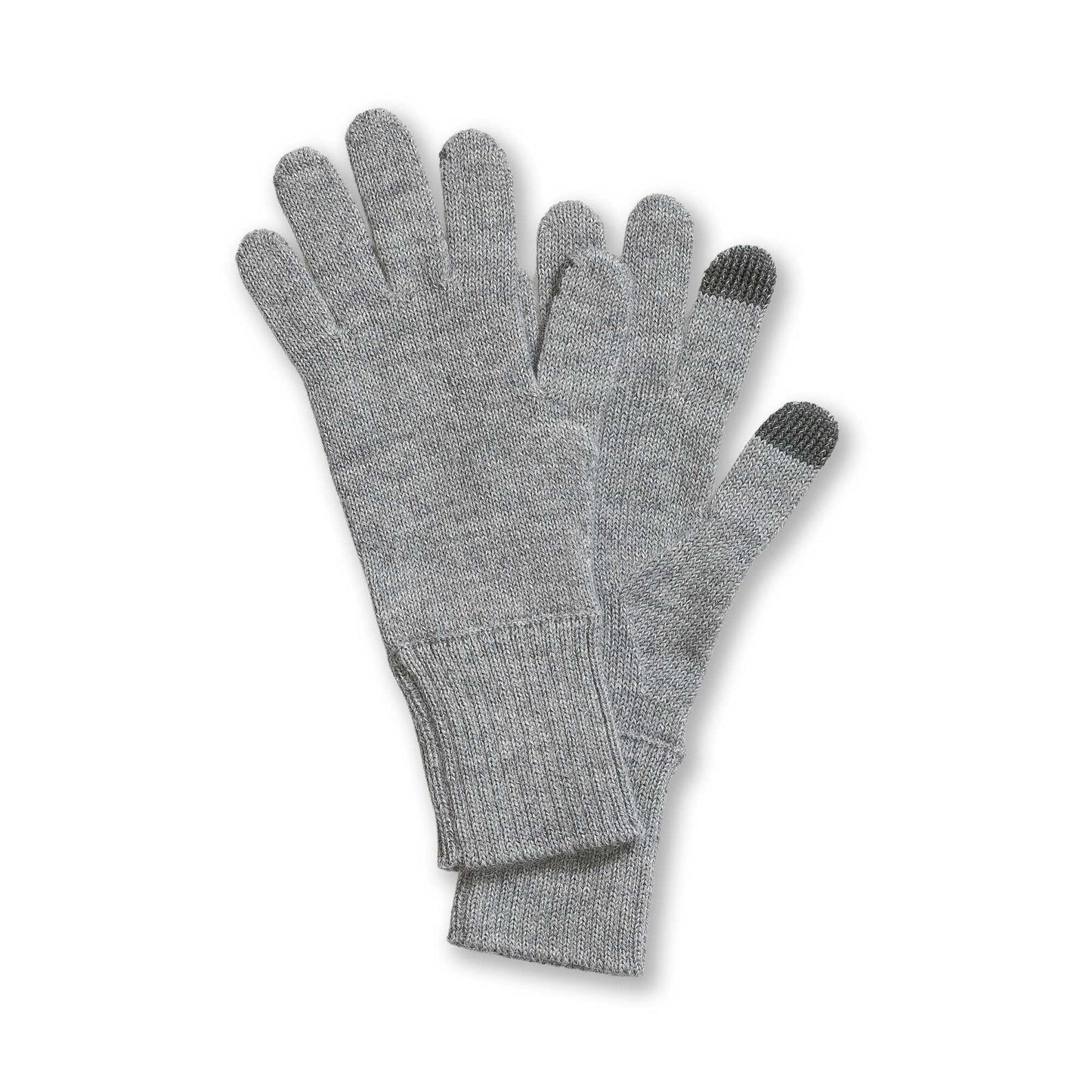 Alicia Adams Alpaca Ricki Gloves Light Grey-Alicia Adams Alpaca-Thistle Hill