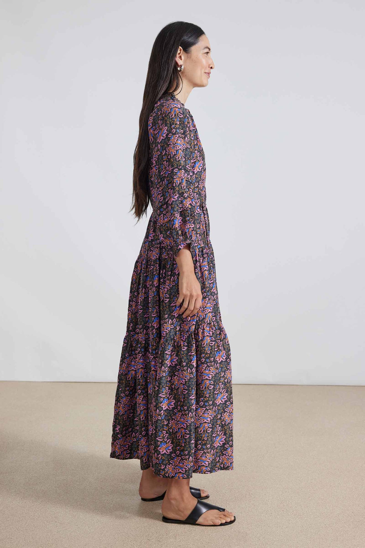 Apiece Apart Trinidad Maxi Dress Folk Foliage