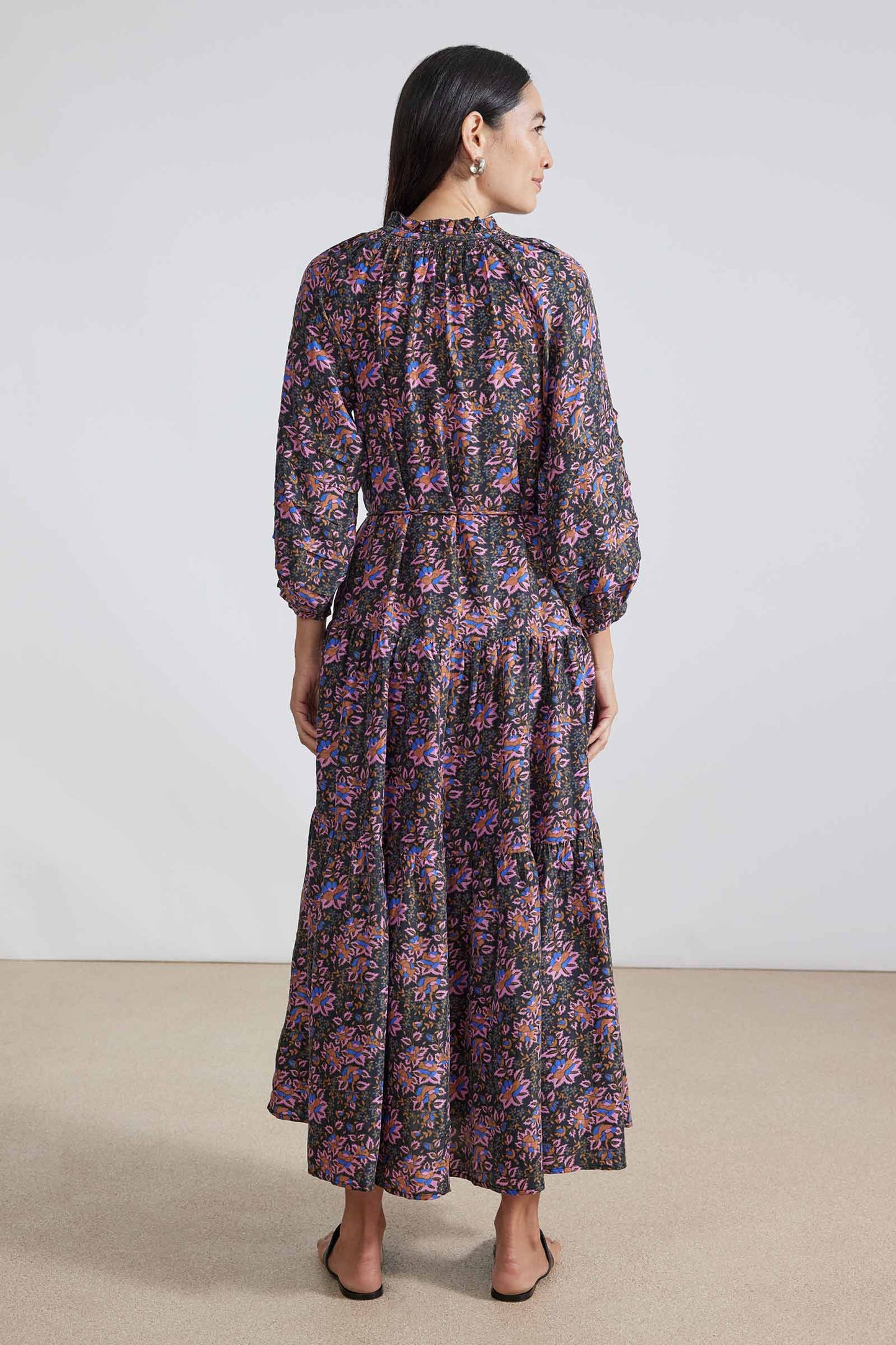 Apiece Apart Trinidad Maxi Dress Folk Foliage
