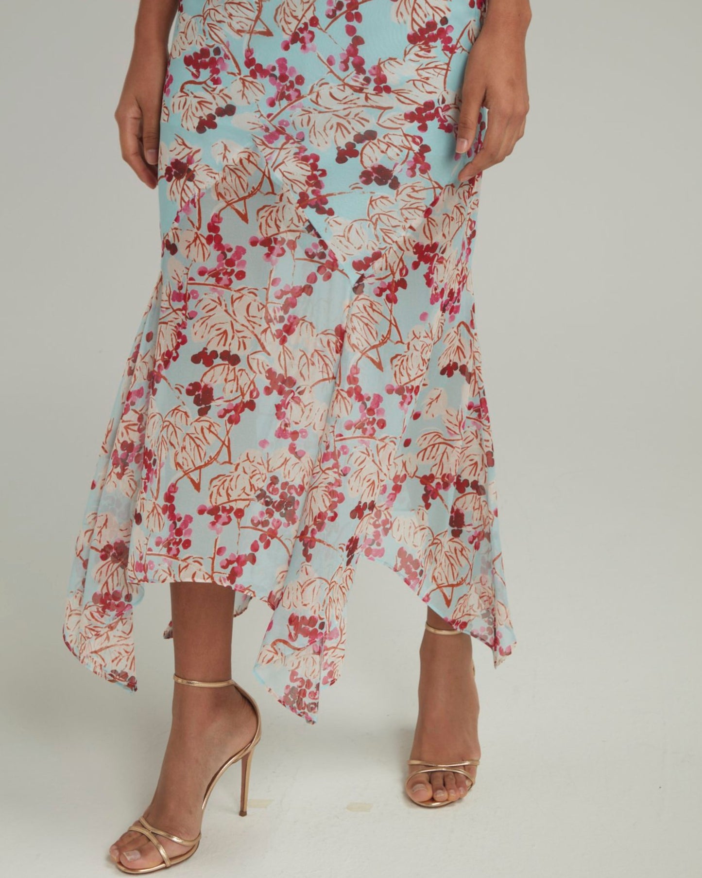 Saloni Lila Dress Mulberry