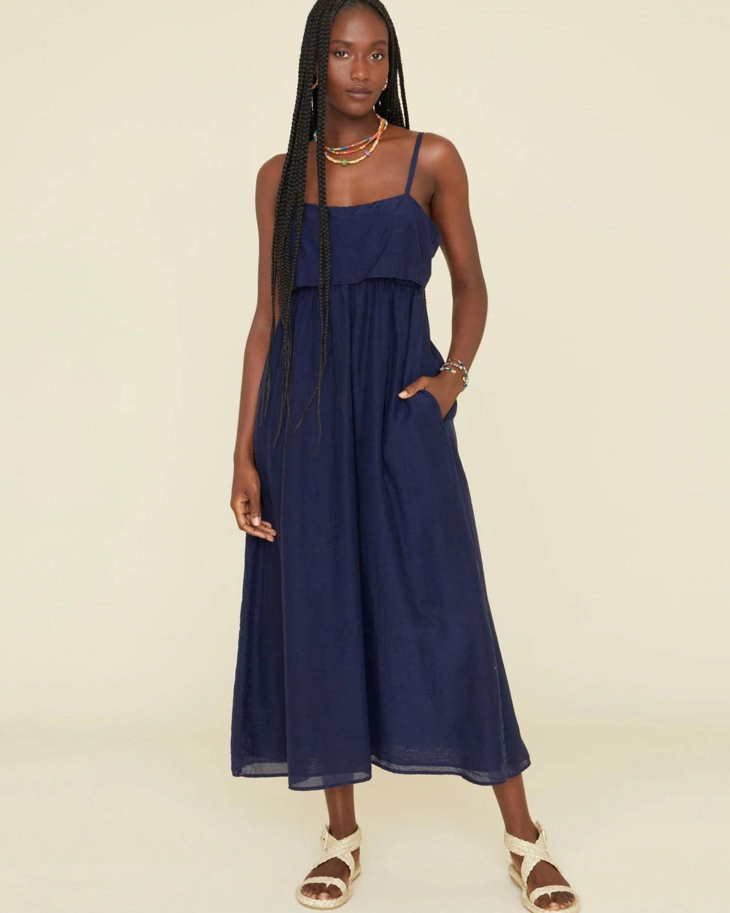 Xirena Skyla Dress Navy
