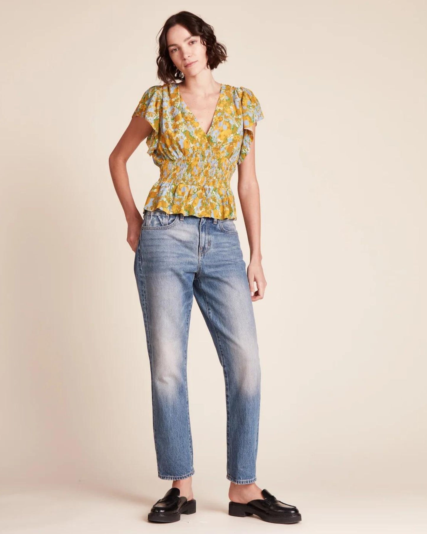Trovata Paloma Blouse Golden Briar