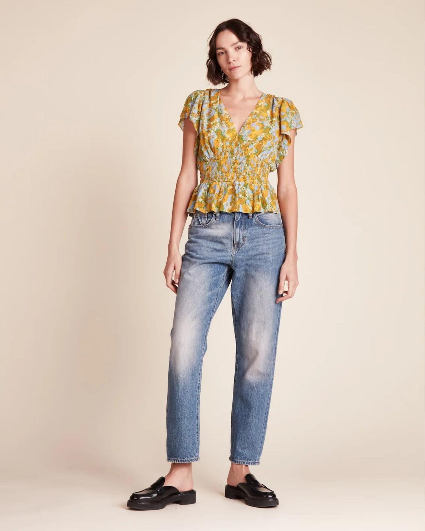 Trovata Paloma Blouse Golden Briar