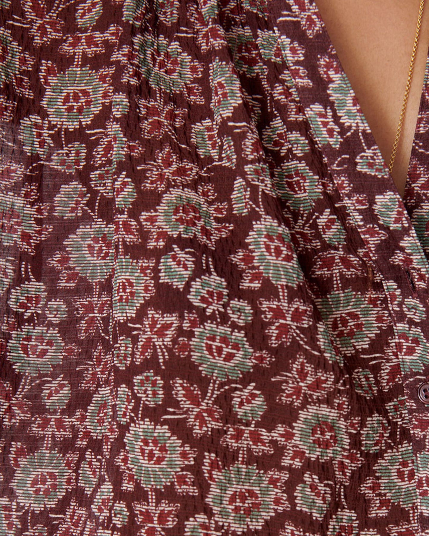 Vanessa Bruno Biba Dress Marron