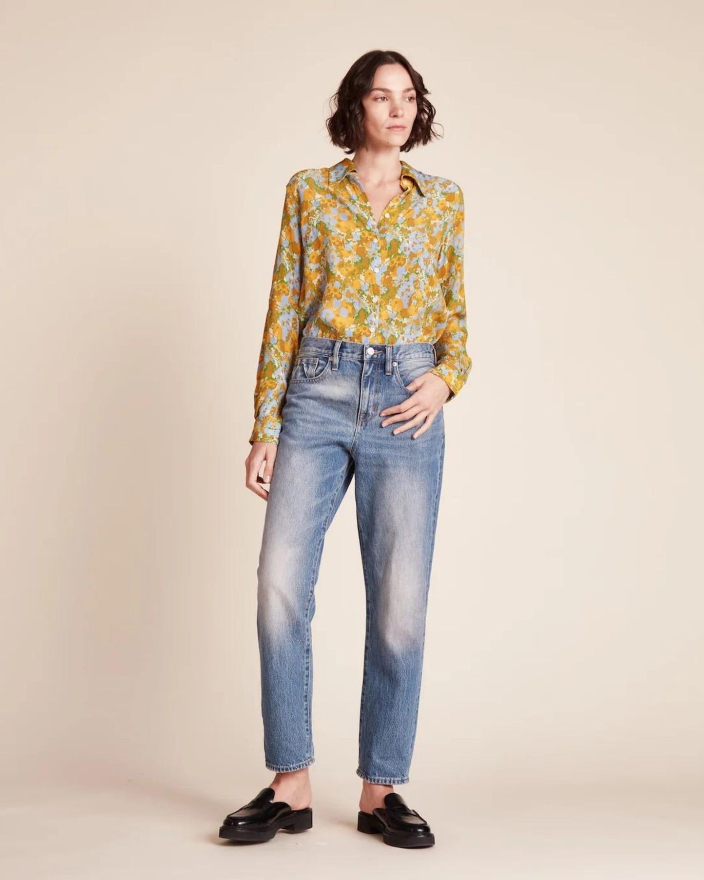 Trovata Jacquelin Shirt Golden Briar