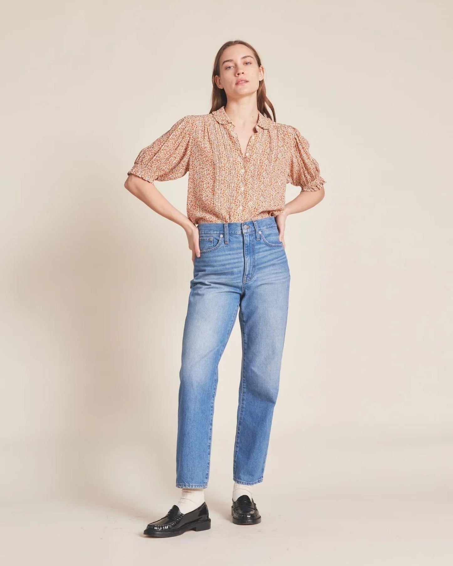 Trovata Gemma Blouse Bellflower Ditsy