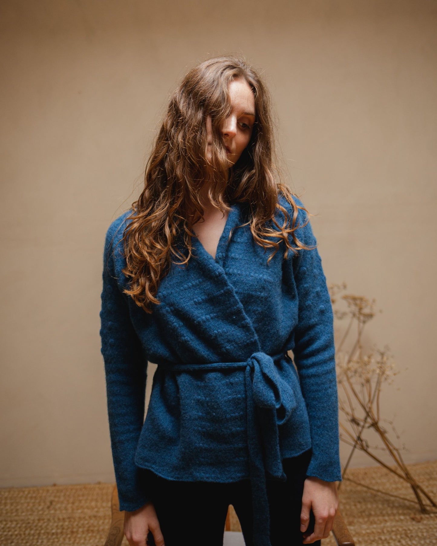 Ros Duke Polka Cardigan Atlantic