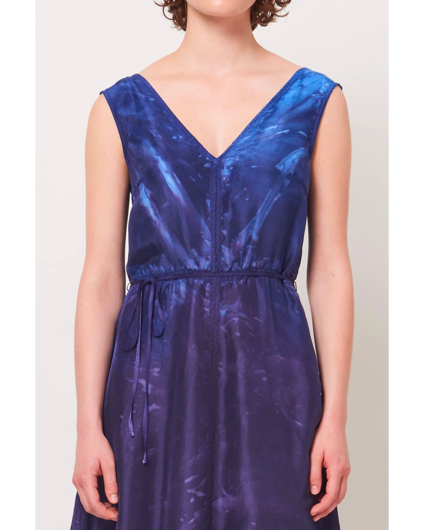 Raquel Allegra Ada Tank Dress Midnight