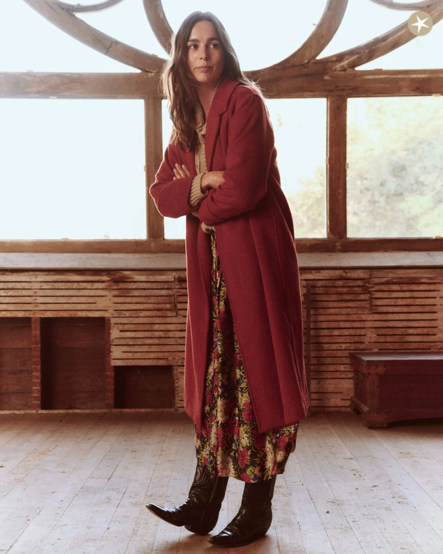 The Great Nomad Coat Strawberry Jam
