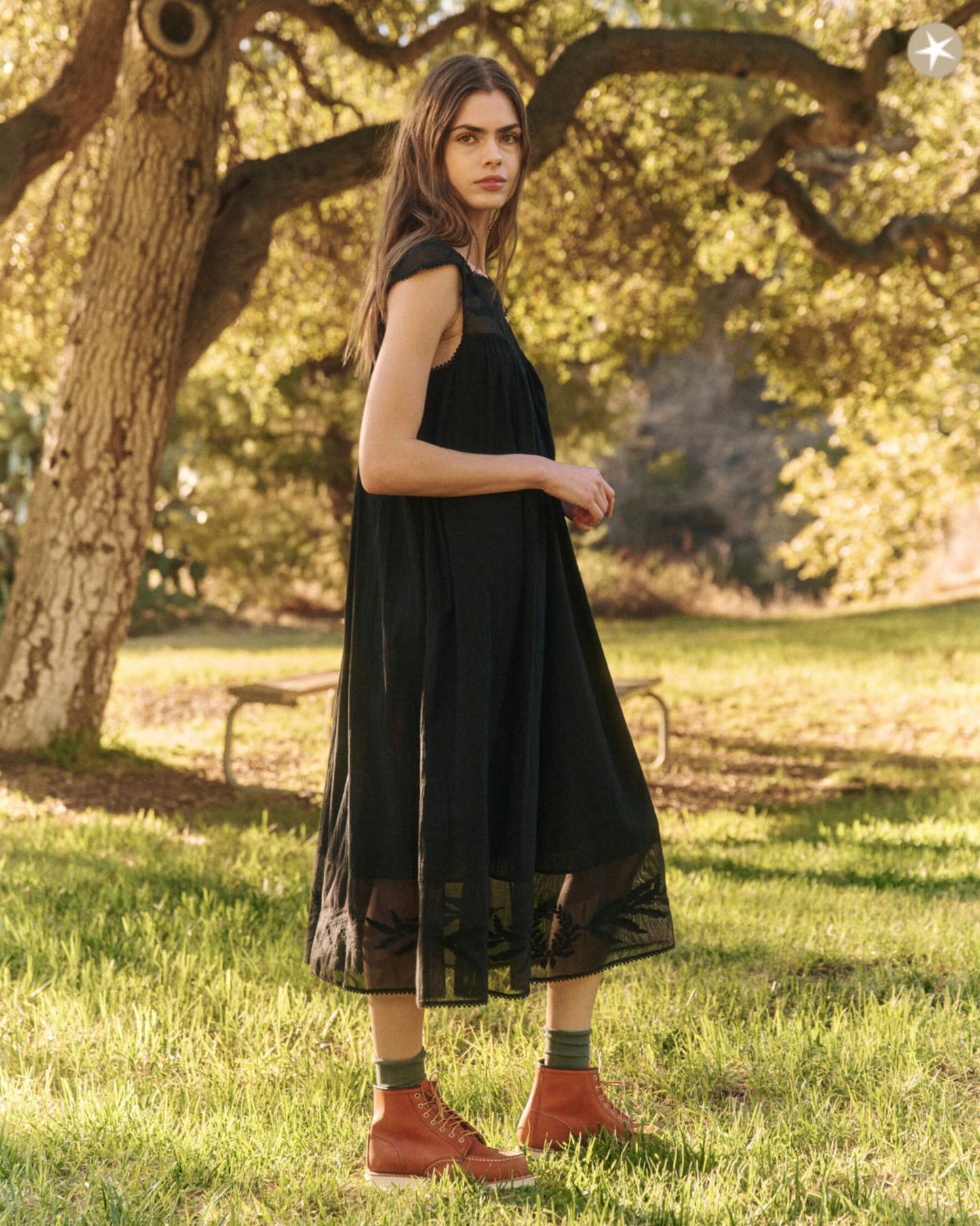 The Great Dawn Dress Black