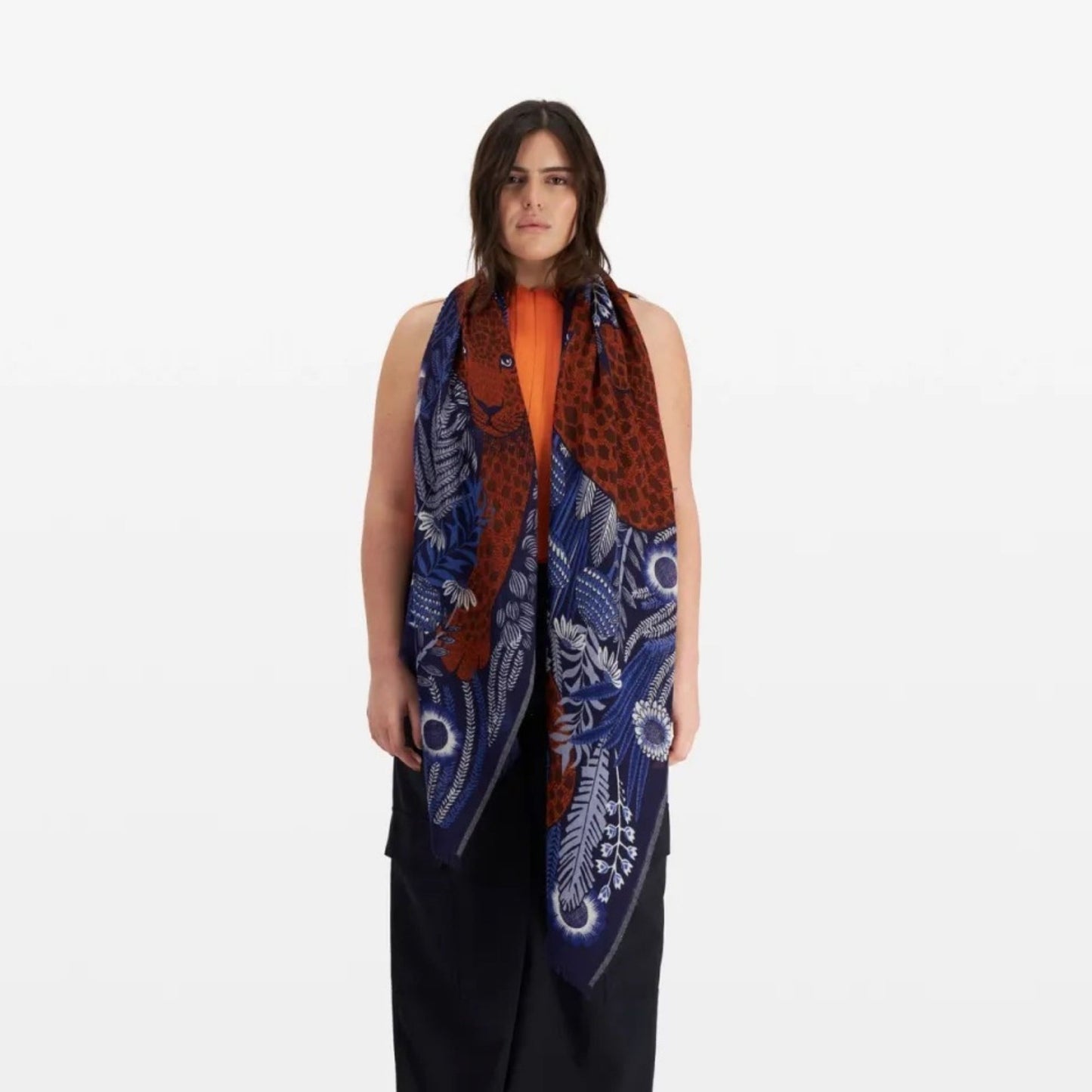 Inoui Editions Scarf 70 Rousseau Blue