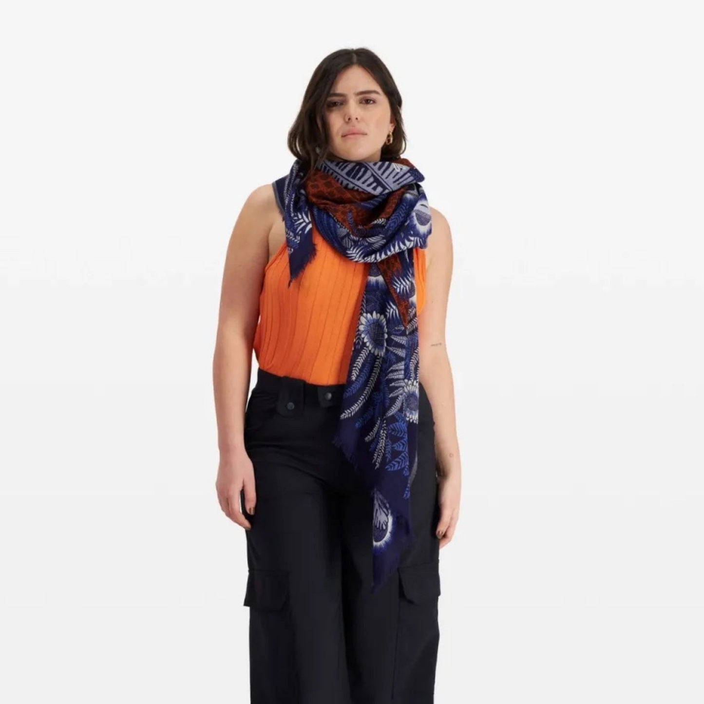 Inoui Editions Scarf 70 Rousseau Blue