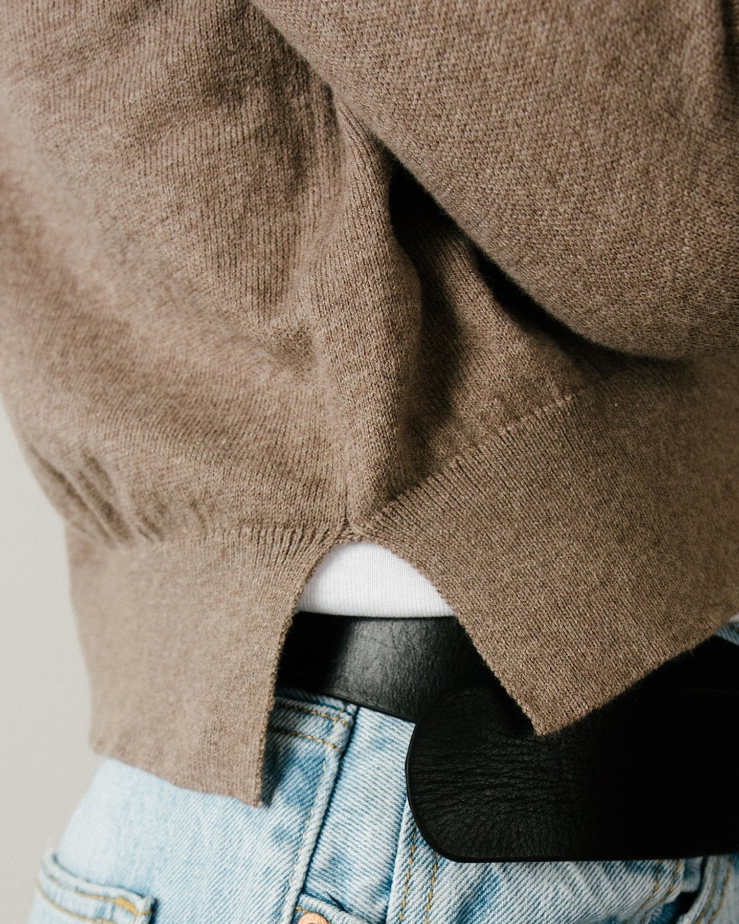 Organic by John Patrick Toffee Crop Cardigan