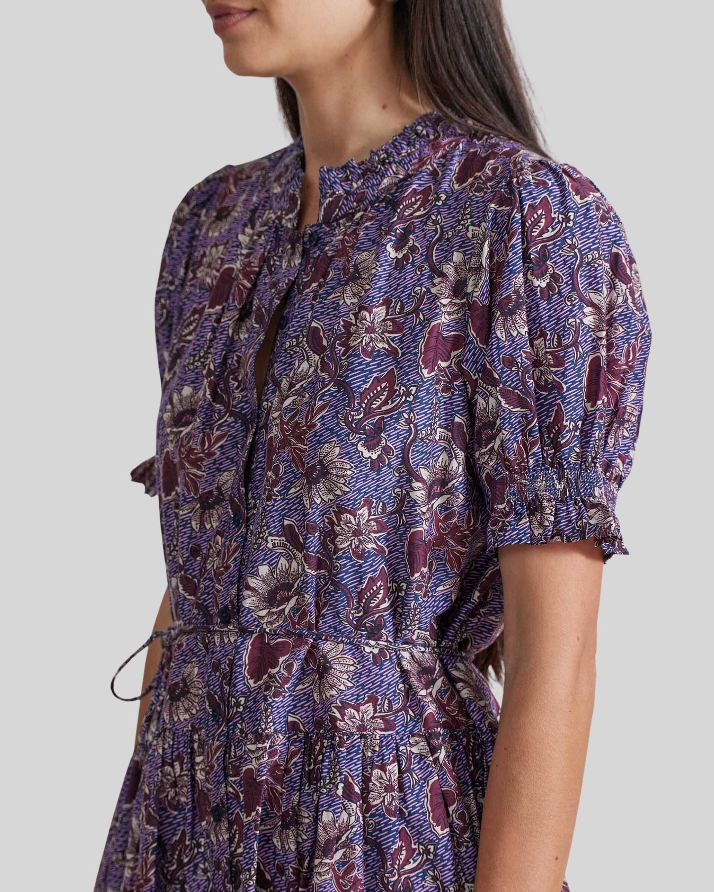 Apiece Apart Las Alturas Mini Dress Dutch Floral