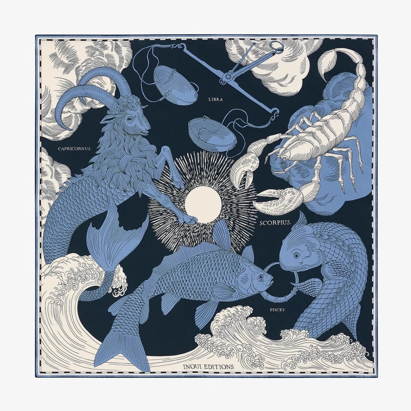 Inoui Editions Square 65 Astro Scorpius Blue-Inoui Editions-Thistle Hill
