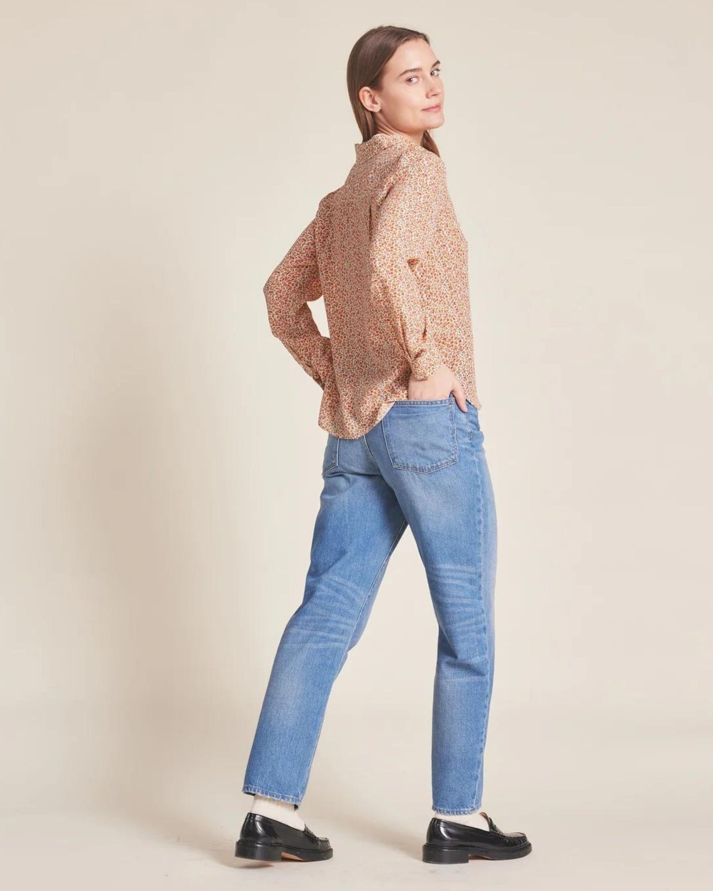 Trovata Jacquelin Shirt Bellflower Ditsy